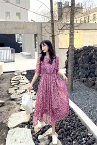 碎花连衣裙,女装连衣裙,云落伊里(1F)