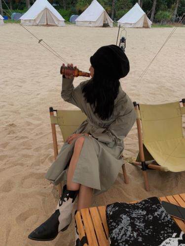 秋冬风衣式衬衣裙～，女装风衣，U SAY(3F)