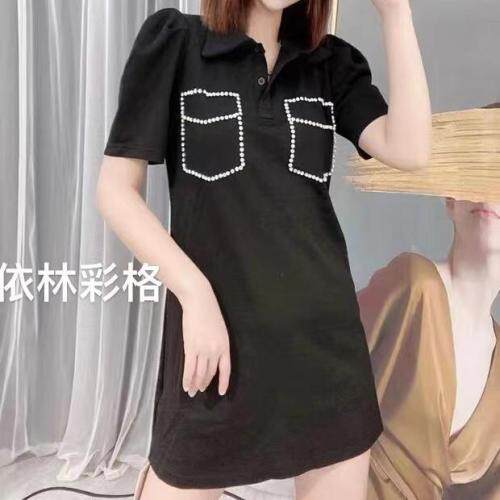 夏季，新款连衣裙，女装连衣裙，依林彩格