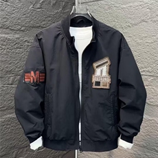 1506-1/J33931/P57新款潮牌美式贴标刺绣棒球服外套男士高档夹克，男装夹克，星座1506-1