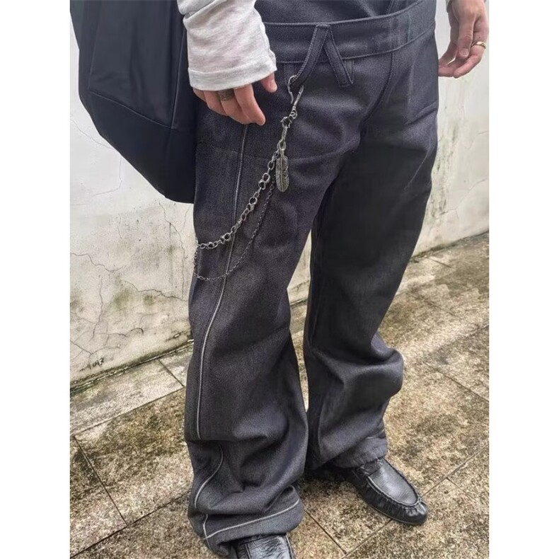 1506-1/KC6591/P69美式复古口袋工装裤男女高街小众痞帅,男装工装外套,星座1506-1