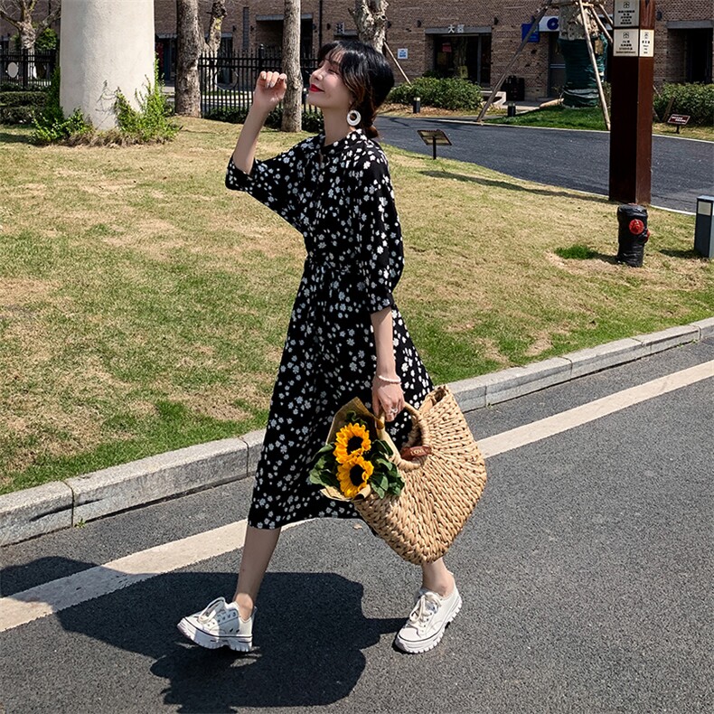 大货已出2021夏款小雏菊连衣裙262A-Y3931-P85-K138,女装连衣裙,Yologo