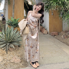 【现货】2026春装绸缎裙晕染西装1905-单裙P125K188套装P265K388，女装套装/套裙，2C332