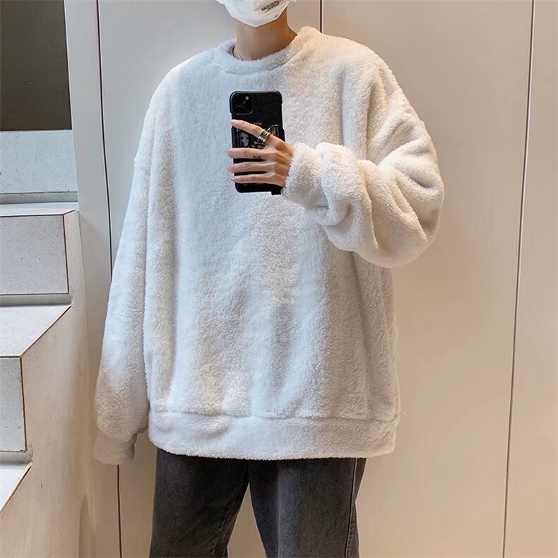 男春季新款纯色卫衣外套F48P30图片