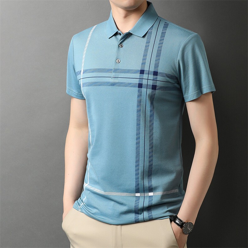 2023年夏新款高端时尚男士T恤P55，女装T恤，电商D223-1