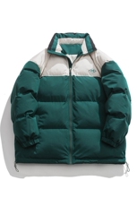白底23冬季时尚宽松字母印花潮流棉服外套MY5060特批P95控158，男装棉衣，电商A247-1