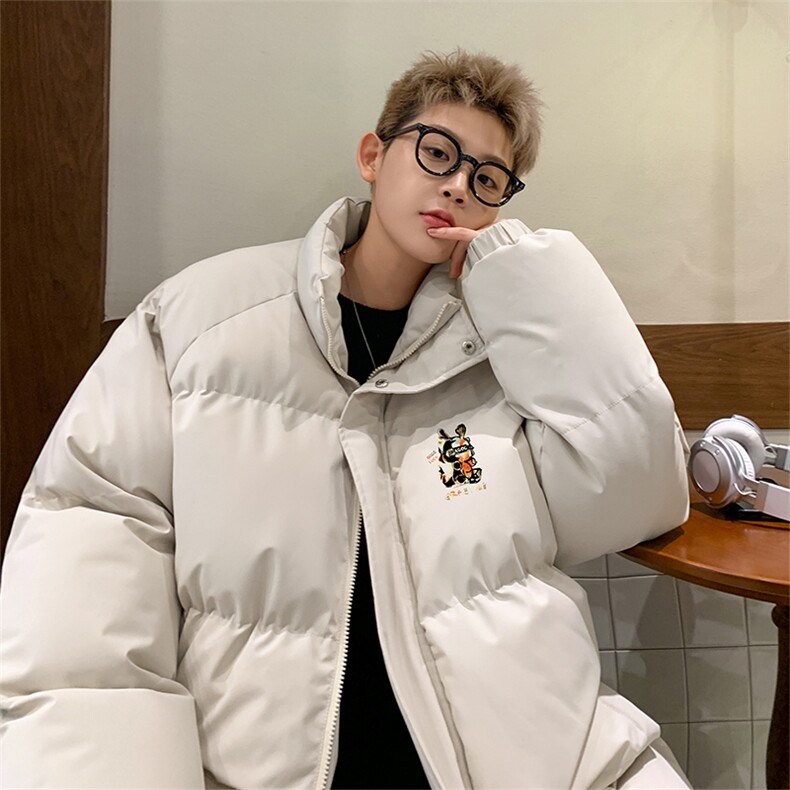 仓库现货不断货！三防冬季加厚保暖印花棉衣外套棉服WM980特P80,男装棉衣,电商A486