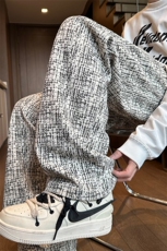 2026春季新款内景大码美式灯芯绒脏脏裤M-5XHK24648-特P30，男装休闲裤，电商A022
