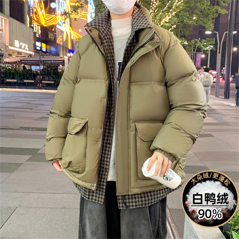 以M-8XL冬季大码90白鸭绒羽绒服Y2379-XZ109-P215-230控298,男装羽绒服,星座109