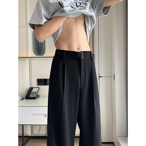 2026 春季新款 内景美式冰丝西裤M-5XL HK26191-特P35图片
