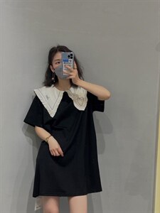 海军领大版T裙图片