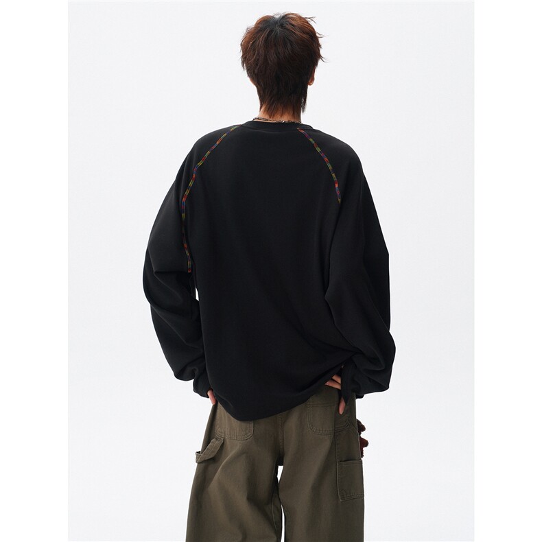 DD1025-特P25春季新款休闲内搭宽松百搭打底衫T恤大码男上衣,男装T恤,电商A059