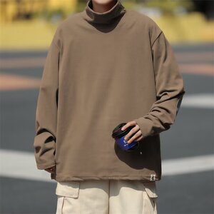 C484 P27 秋冬打底衫中领男装T恤时尚保暖图片
