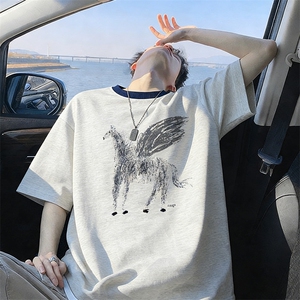 2026美式重磅冰感马年本命短袖T桖春夏DX2613特P28控59图片