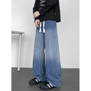 抖音品质宽松渐变牛仔裤B315-K5448-P50控68加绒K5448JR-P65控78图片