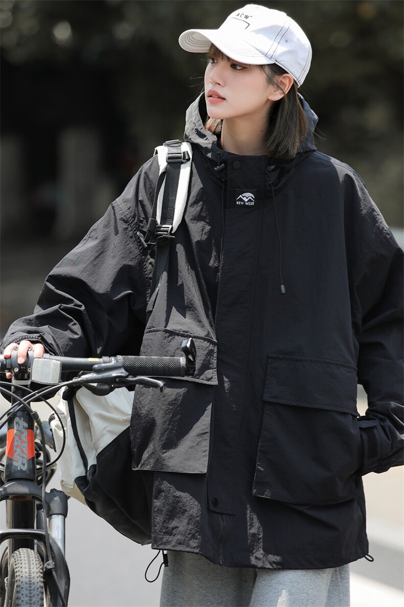 2025秋季新款男女同款户外防水夹克A406JK93特P55,男装夹克,星座309（原A406）