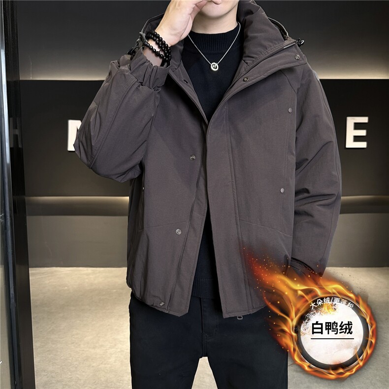 3928P205标50羽绒服美式休闲店主风M-3XL控活动价298,男装羽绒服,星座414（原B263）