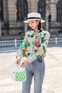 新款上衣图片