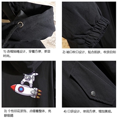 JK41158-P85加棉款-P115纯棉连帽夹克男士大码工装夹克男砖墙，男装夹克，电商A040A