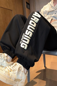 供抖音高品质 可拍视频 大货足休闲裤男裤子416B-1-KL738-P50限68图片