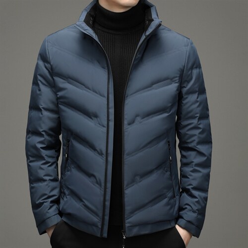 羽绒服男装保暖2023冬季新款连帽中青年男士外套SNNYR862023-P210，男装羽绒服，电商B212（原钱塘6029）