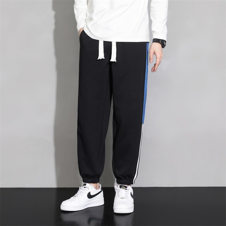 【新品】1811-P432026年春季新款休闲裤男潮流宽松长裤潮卫裤,男装休闲裤,星座1206-1（原A206-1）