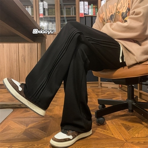 XZ616 秋季新款卫裤折皱设计感休闲裤 TY953 M-5XL P45控58图片