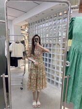 现货，夏季新品超百搭连衣裙，女装连衣裙，挑剔猫