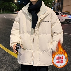 ！2023秋冬新款男士加绒加厚棉衣保暖立领棉服外套MY101特P78，男装棉衣，电商B220
