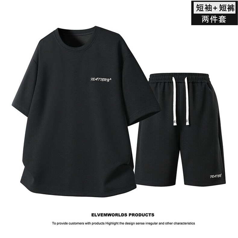 夏季休闲短袖套装，男装休闲套装，星座1206-1（原A206-1）