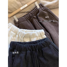 加绒高质量广州原版面料复合冬季弯刀阔腿裤女K32551，男装卫衣，星座1116A（原606A-3）