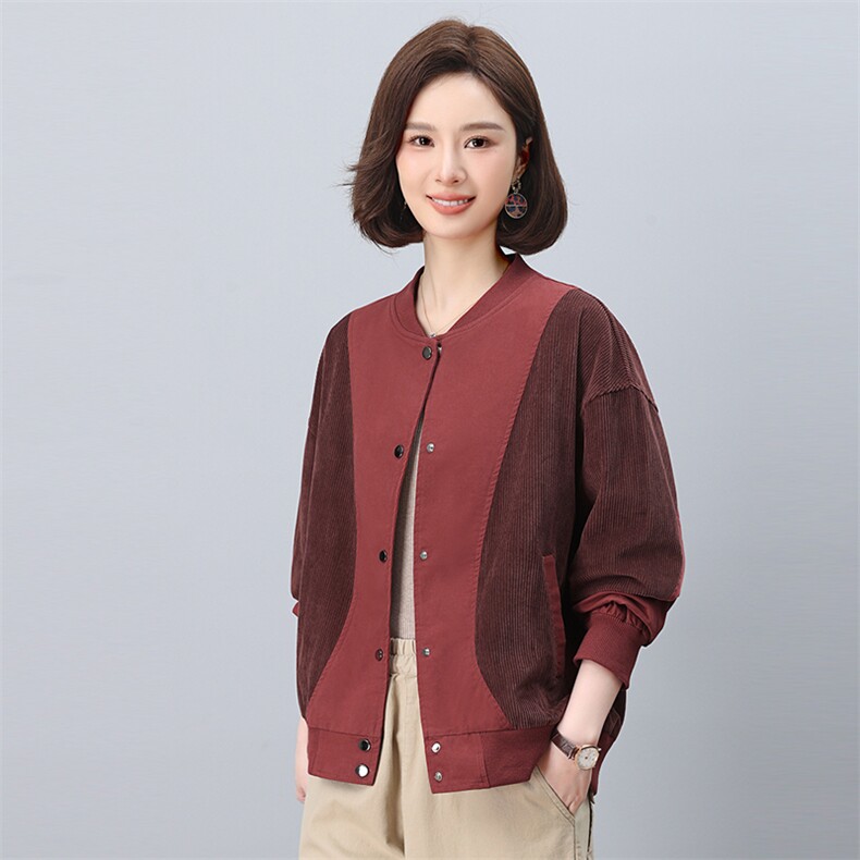 2026年春季休闲拼接外套，女装短外套，悦见她