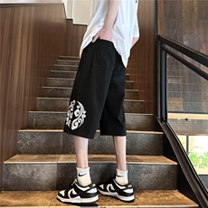 D2039-p48-控68现货风宽松cleanfit牛仔裤七分裤黑暗，男装牛仔裤，星座116