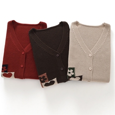 2025早春新款韩版时尚休闲刺绣马甲，女装马甲，温伦斯特羊绒