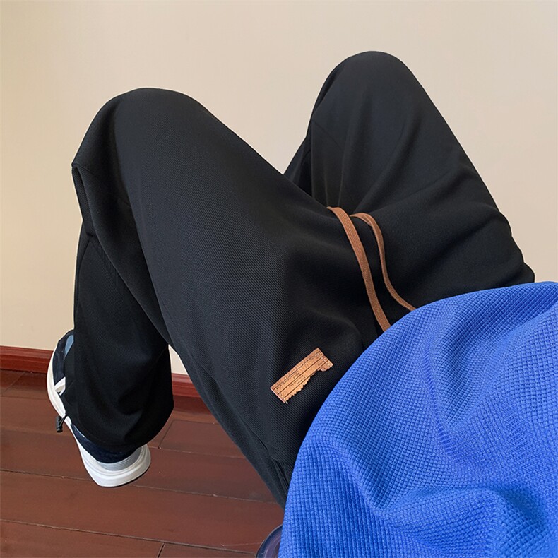 抖音品质休闲裤棉卫裤长裤227-2C007*P28加绒35控58,男装休闲裤,星座227-2