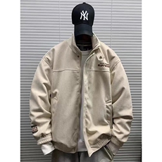 春秋季新款立领工装灯芯绒夹克男女宽松百搭休闲外套HHW21P85，男装夹克，星座1013-5