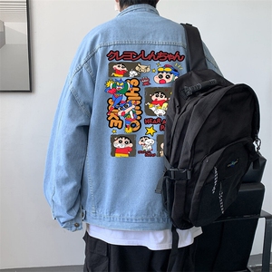 牛仔夹克男大码牛仔外套男茄克 NJ77311-P60图片