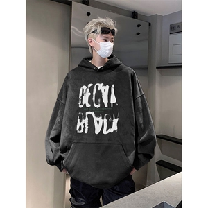 秋季男2024新款休闲wljp-334卫衣连帽麂皮绒 特p45  控79图片