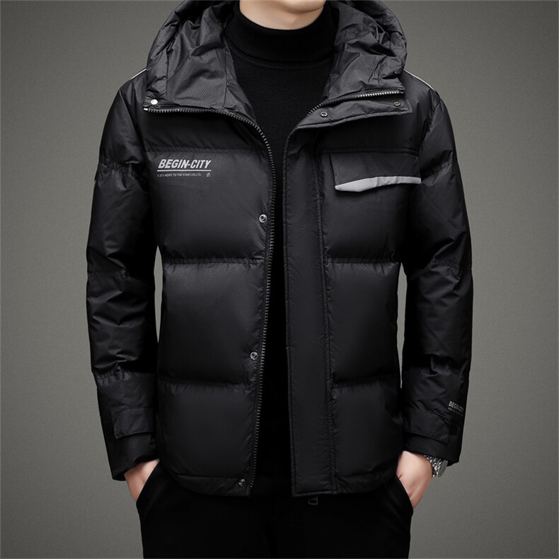 V2121钱塘2020-3秋冬新款男士连帽羽绒服保暖时尚休闲外套P230,男装羽绒服,钱塘207-3