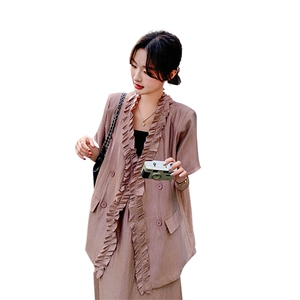 设计轻熟风温柔系穿搭时尚套装长裙女夏新款轻奢半身裙气质两件套图片