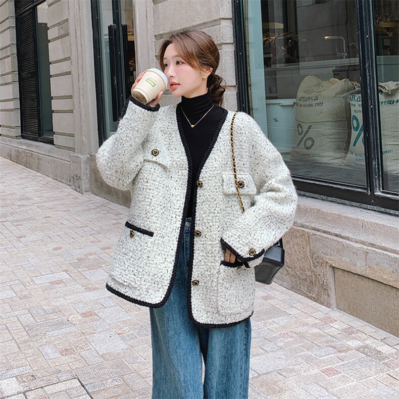 25秋小香风外套，女装短外套，浙宝B116