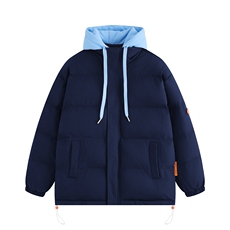 光板得物\唯品\抖音二开高品质多巴胺保暖连帽棉衣MY2273P70，男装棉衣，电商A247B