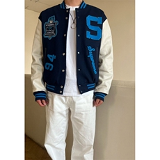 2025春秋新款棒球服美式复古字母刺绣vibe潮流棒球服夹克外套男女，男装夹克，星座601-1
