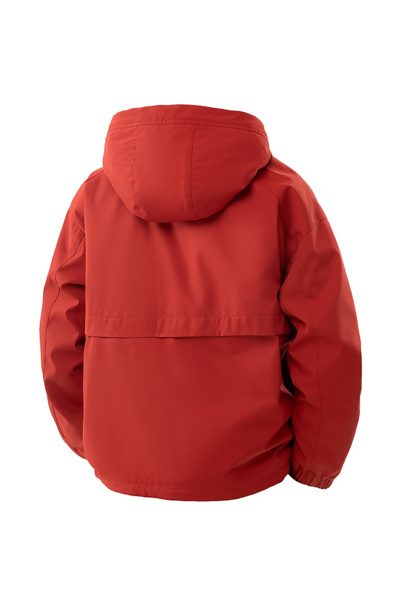新款硬汉风户外夹克男连帽纯色上衣冲锋衣外套DSA157B-J2527-P65,男装夹克,电商A157B