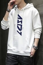 卫衣男连帽秋季韩版潮流ins上衣宽松情侣衣服男士外套DF174TP35，男装卫衣，电商A102