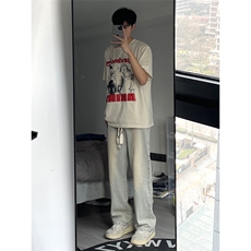 自拍图牛仔裤直筒B342-JW111-特P35，男装牛仔裤，电商B342