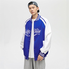 秋季新款无影墙针织外套潮牌棒球服WT2409-P80控138，男装夹克，星座717