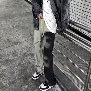 美式牛仔裤男款秋季长裤潮 NK731 P48图片