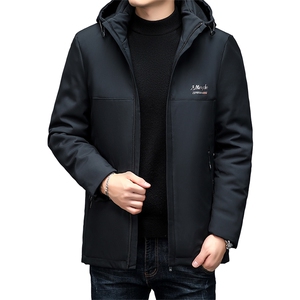 BJY1152钱塘2020-2冬季厚款商务休闲简约中年男士羽绒服P190图片