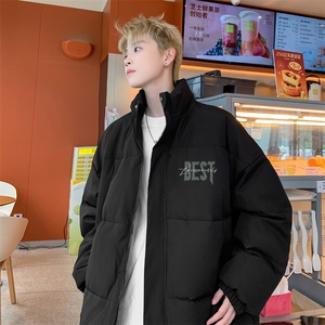 ！2025秋冬新款男士立领棉衣印花百搭棉服外套MY301特P55图片